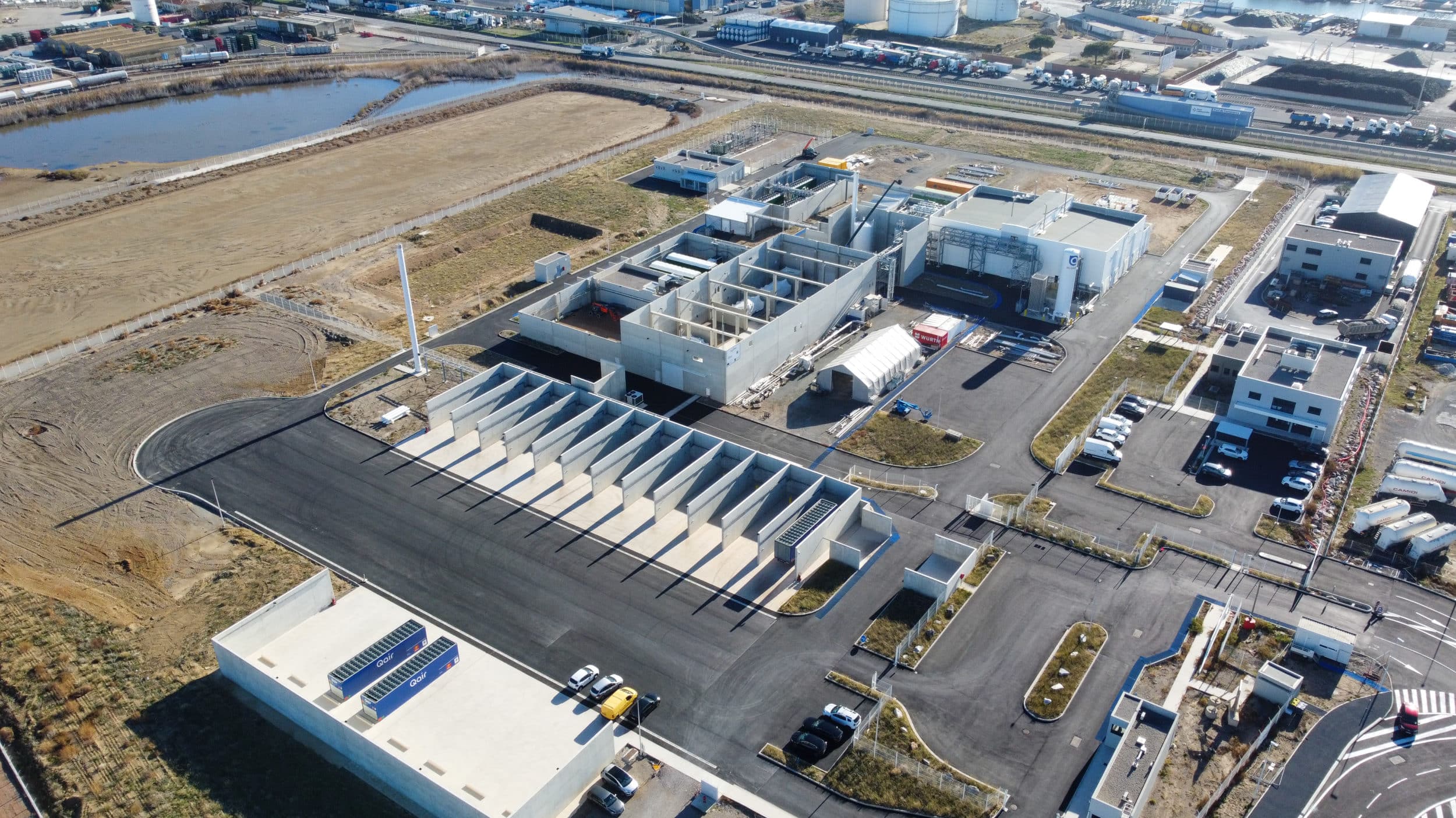 Hyd'Occ hydrogène renouvelable Port-La Nouvelle France