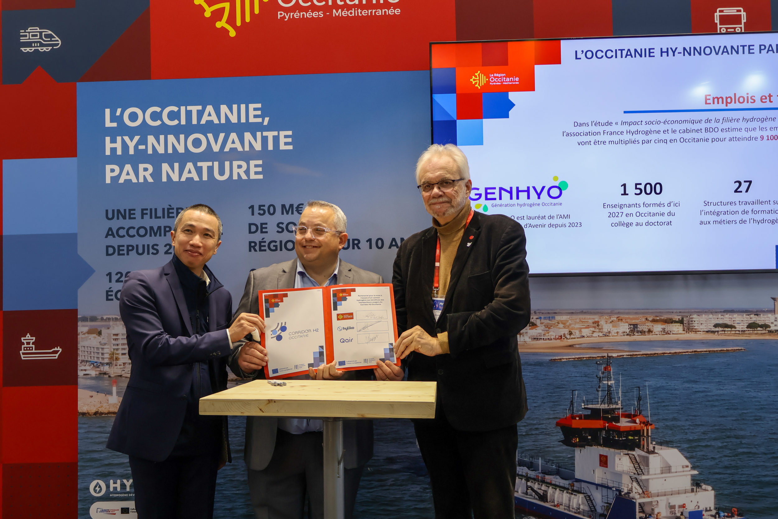 Signature Qair La Région Occitanie Hyliko Hyvolution