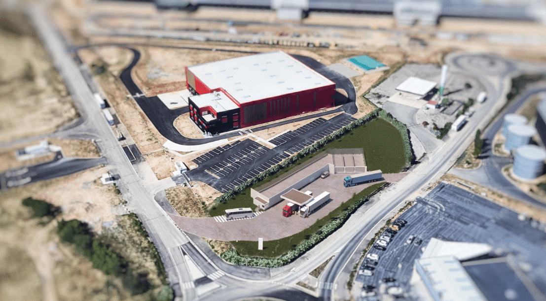 Station H2 hydrogène renouvelable Béziers 3D Qair